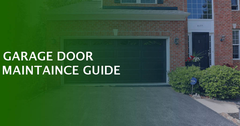 Repair or Replace Your Garage Doors Guidance