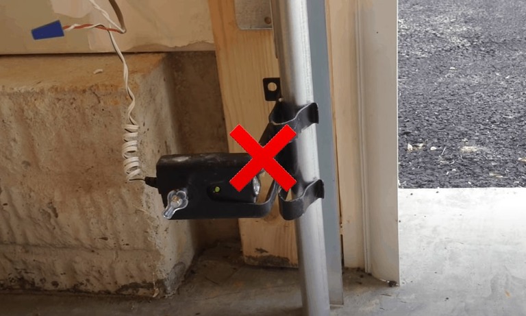 Garage Door Sensors Misalignment