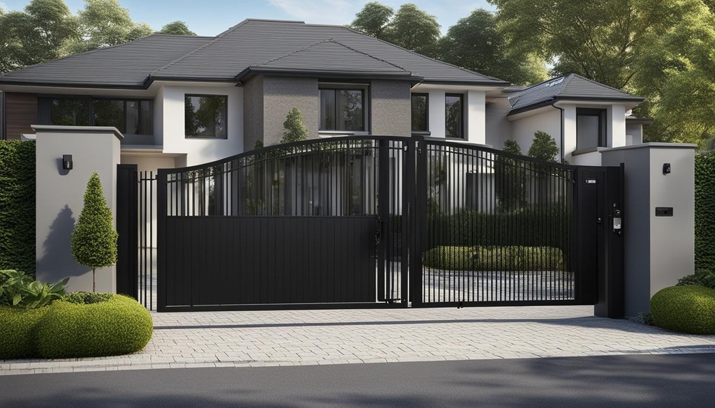 driveway gate installation cost