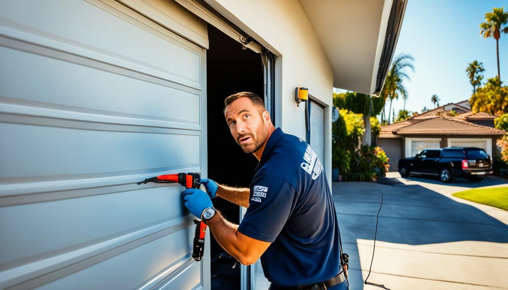 emergency garage door repair california