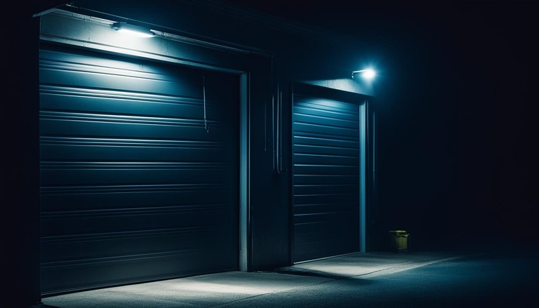 garage door maintaince in late night