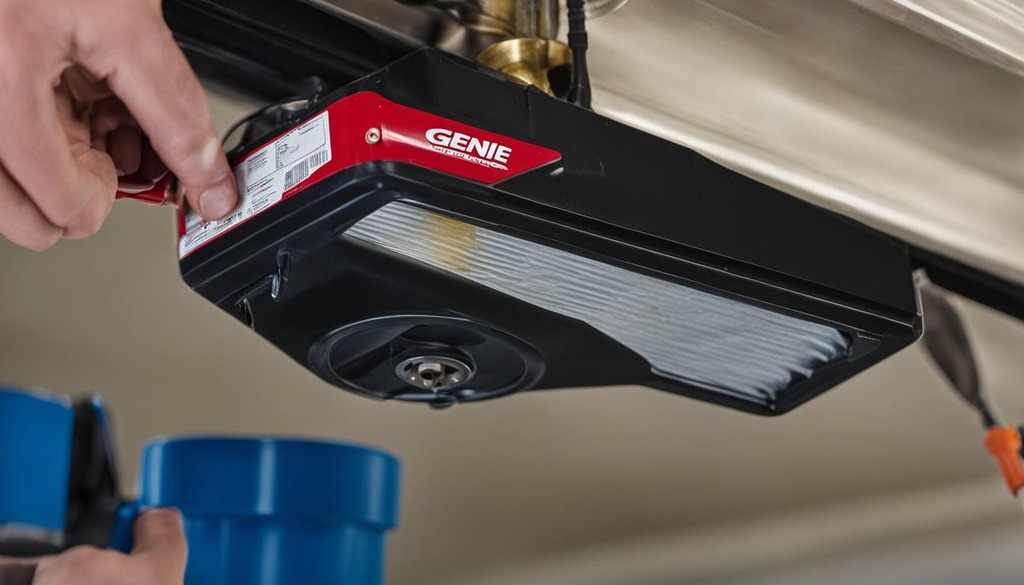 genie garage door maintenance tips