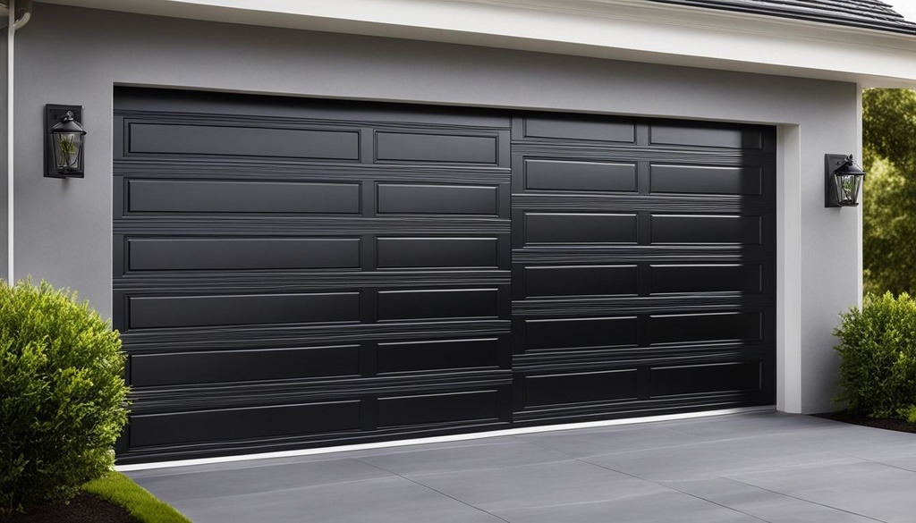 modern garage door materials