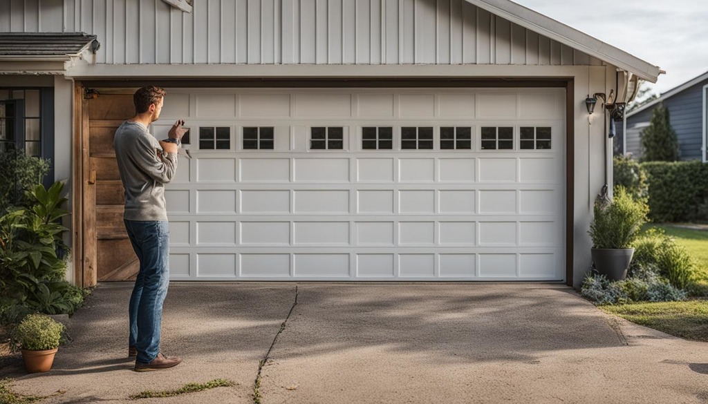 reduced maintenance with a new garage door