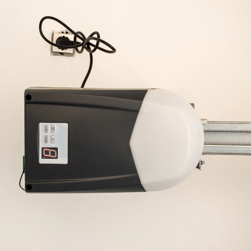 Ceiling-mounted garage door opener