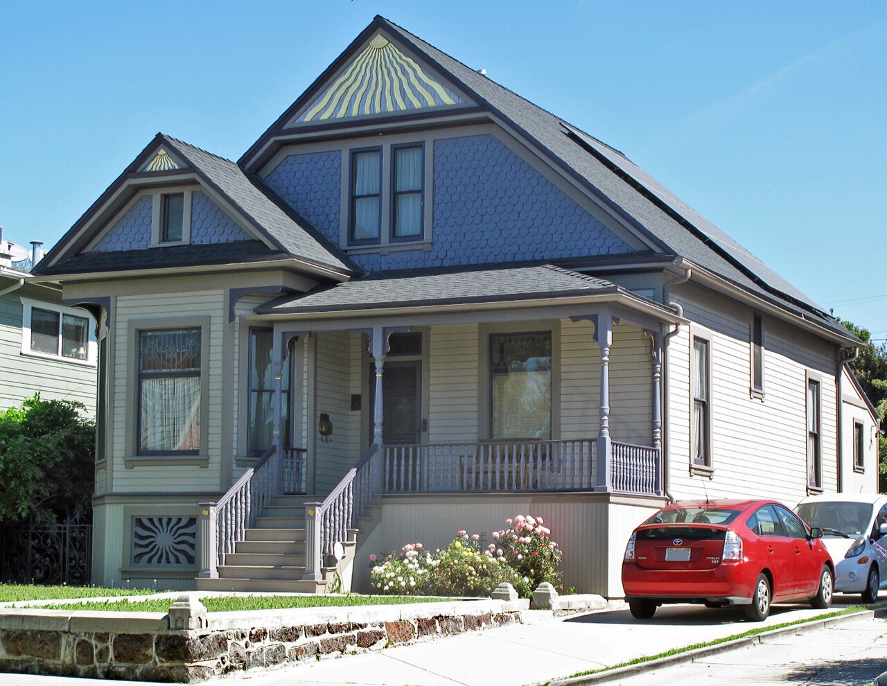 Bates House on Carroll Avenue in Angelino Heights.