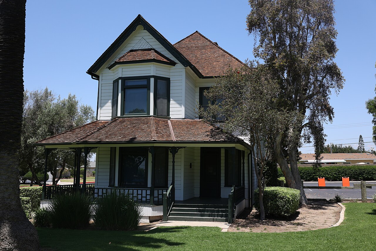Neff Historic House at Neff Historical Park in La Mirada.