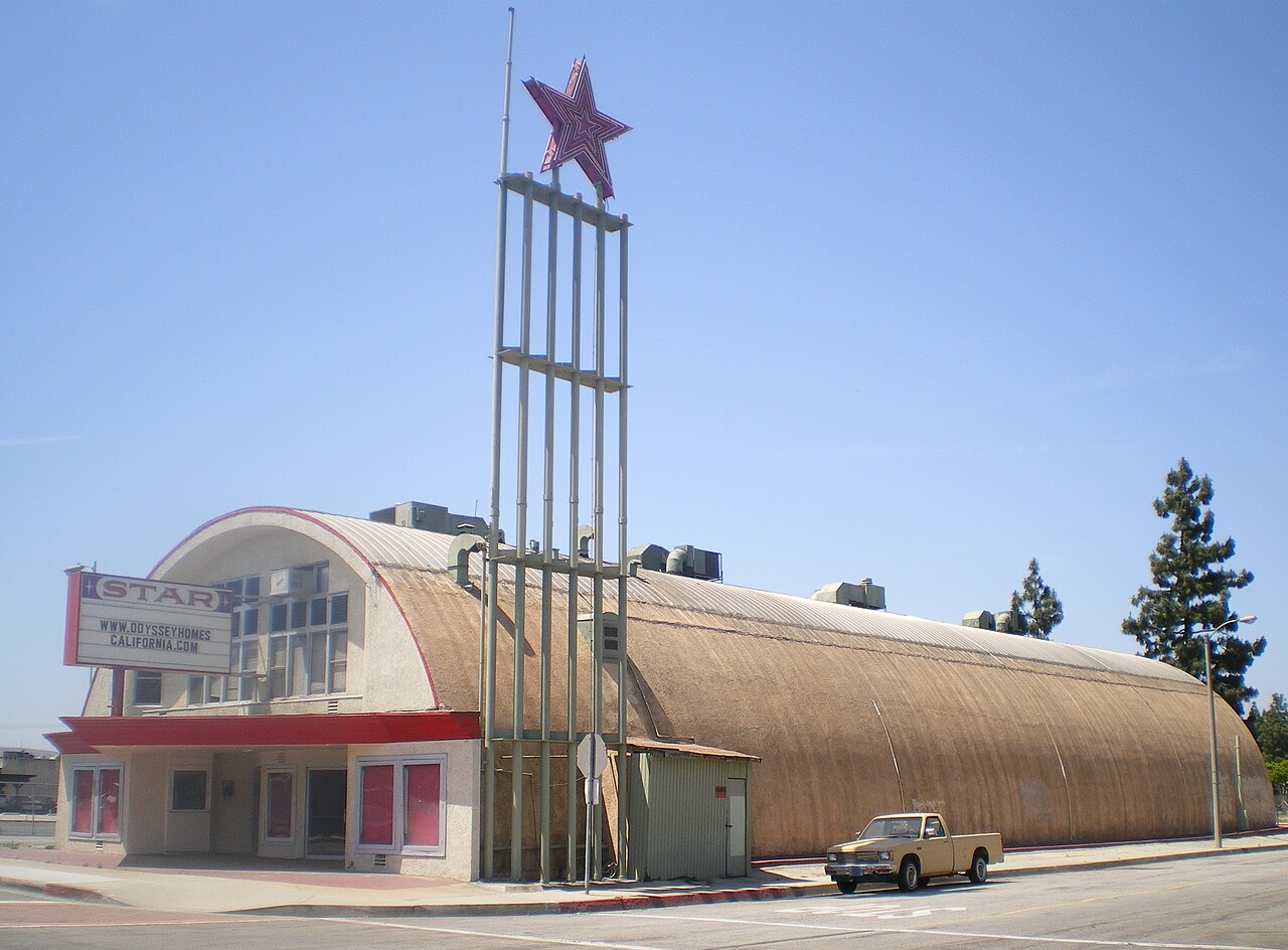 Star Theater in La Puente, May 2008 historical photograph; not presented as current appearance.