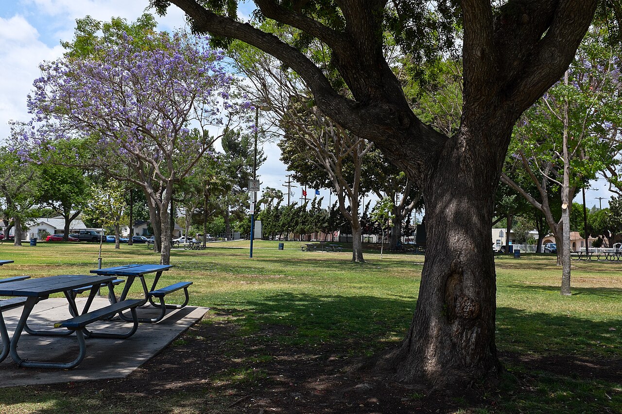 Veterans Park in Bell Gardens.