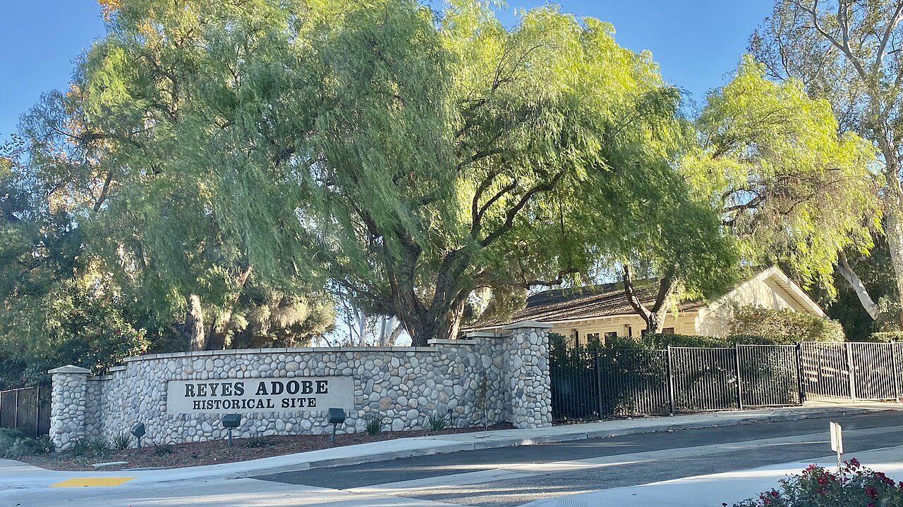 Reyes Adobe historic site in Agoura Hills.