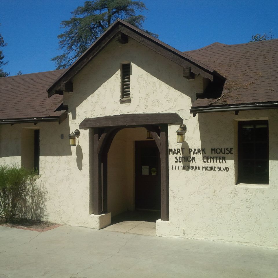 Hart Park House in Sierra Madre Memorial Park.